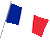 Flagge von Frankreich / pavillon de la France