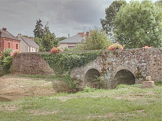 die Brücke von Pacé, Region Bretagne, Frankreich / le pont de Pacé, Région Bretagne, France