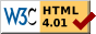 HTML 4.01 Transitional geprüft und fehlerfrei